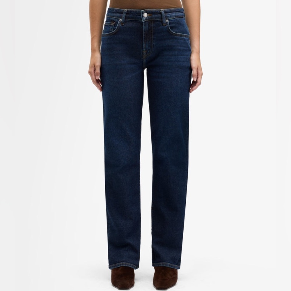 • classic 7 for all mankind straight leg CALIE jeans • - Picture 7 of 9